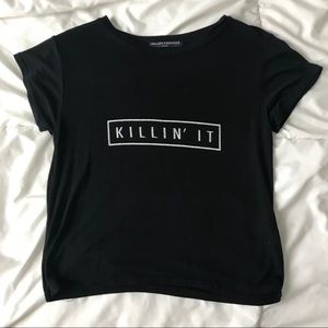 Brandy Melville graphic tank top